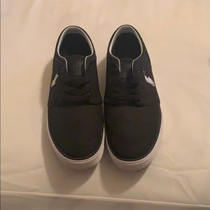 Black with white polo symbol